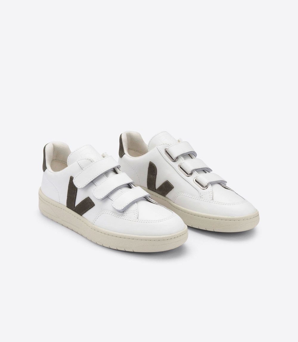 Veja Sneakers Mens - V-lock Leather - White - 0395IYPUA